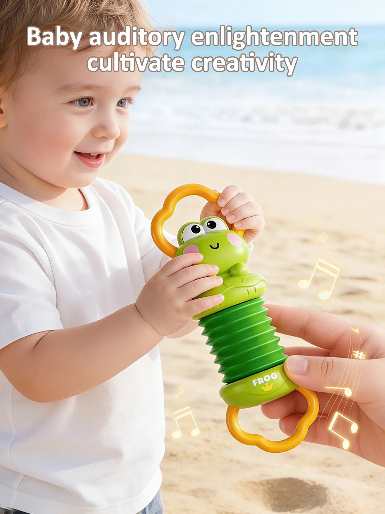 Baby Accordion Toy Unicorn Musical Instrument Early Educational Sensory Toy for Toddlers Interactive Handheld Toy Birthday Gift