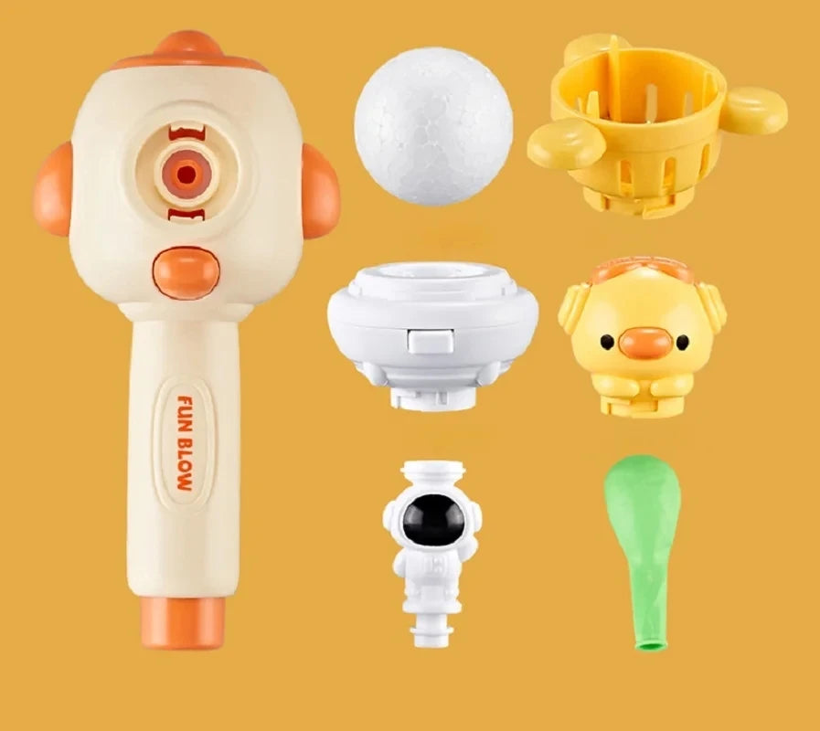 Montessori Toy for Kids with Whistle Ball Blowing Floating Blow Pipe Ball Three in One Sensory Fine Motor Skills Educational Toy