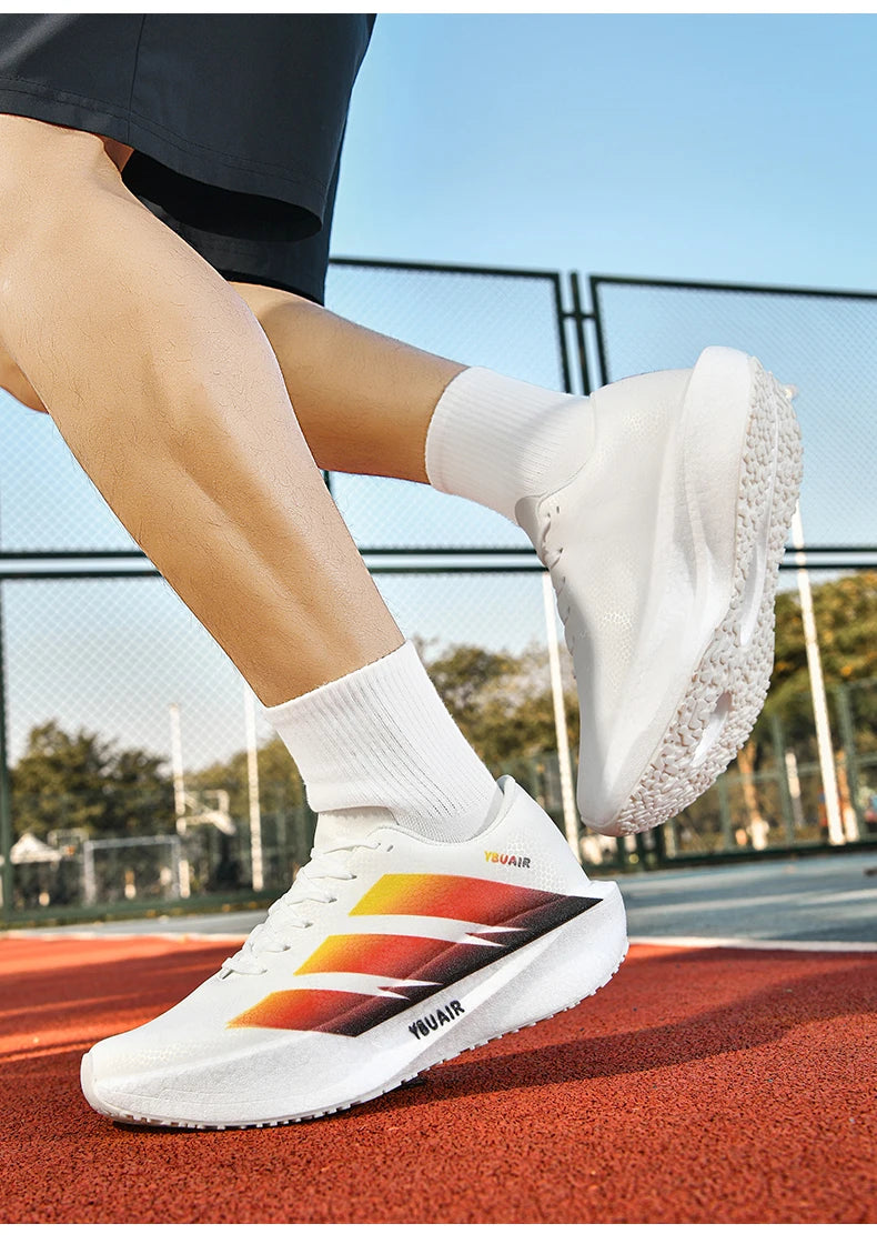 2026Men's Cushioning Running Shoes Lightweight Athletic Casual Sneakers Male Non-Slip Sports Shoes Outdoor Travel Walking Shoes