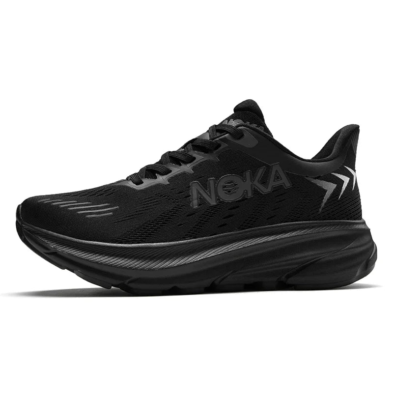 Men's Cushion Running Shoes 5KM Jogging Breathable Mesh Non-Slip Outdoor Trainer Sports Shoes Casual Sneakers Off-road Shoes