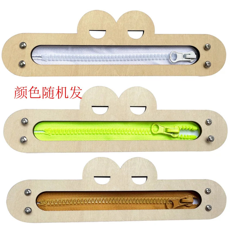 Montessori Busy Board Accessories Wooden Toy Combination Matching Doorbell Gear Graphics Educational Toy Education Trainig Toy