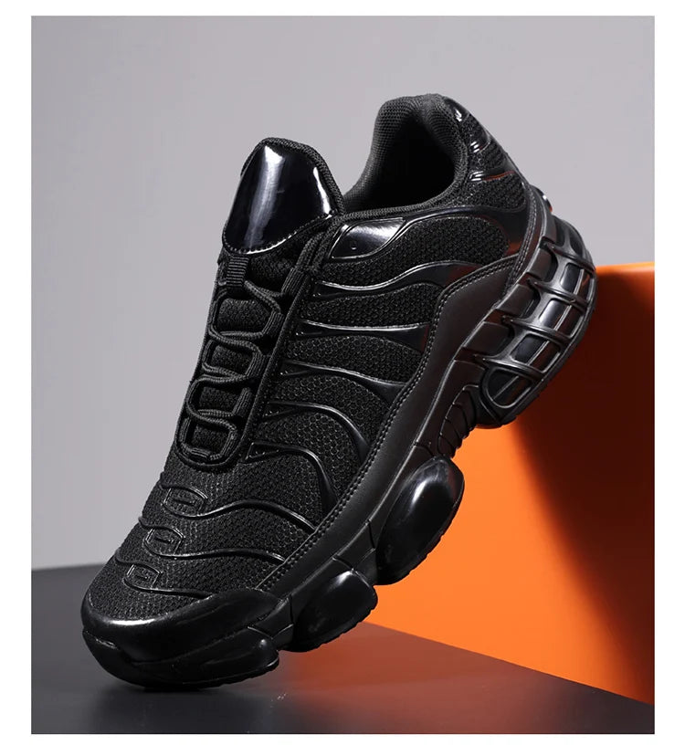 Men's Air Cushion Casual Sports Shoes Breathable Running Shoes for Men Gym Workout Training Walking Comfortable Shock Absorption