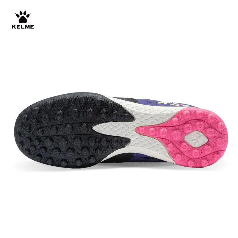 KELME Children's Football Boot  Boys And Girls TF Soccer Shoes Artificial Grass Anti-Slippery Youth AG Sports Training Shoes