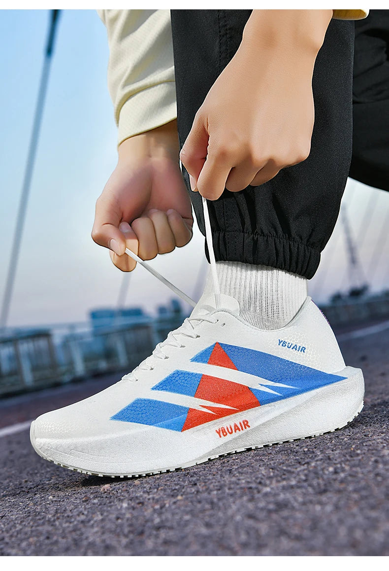 2026Men's Cushioning Running Shoes Lightweight Athletic Casual Sneakers Male Non-Slip Sports Shoes Outdoor Travel Walking Shoes