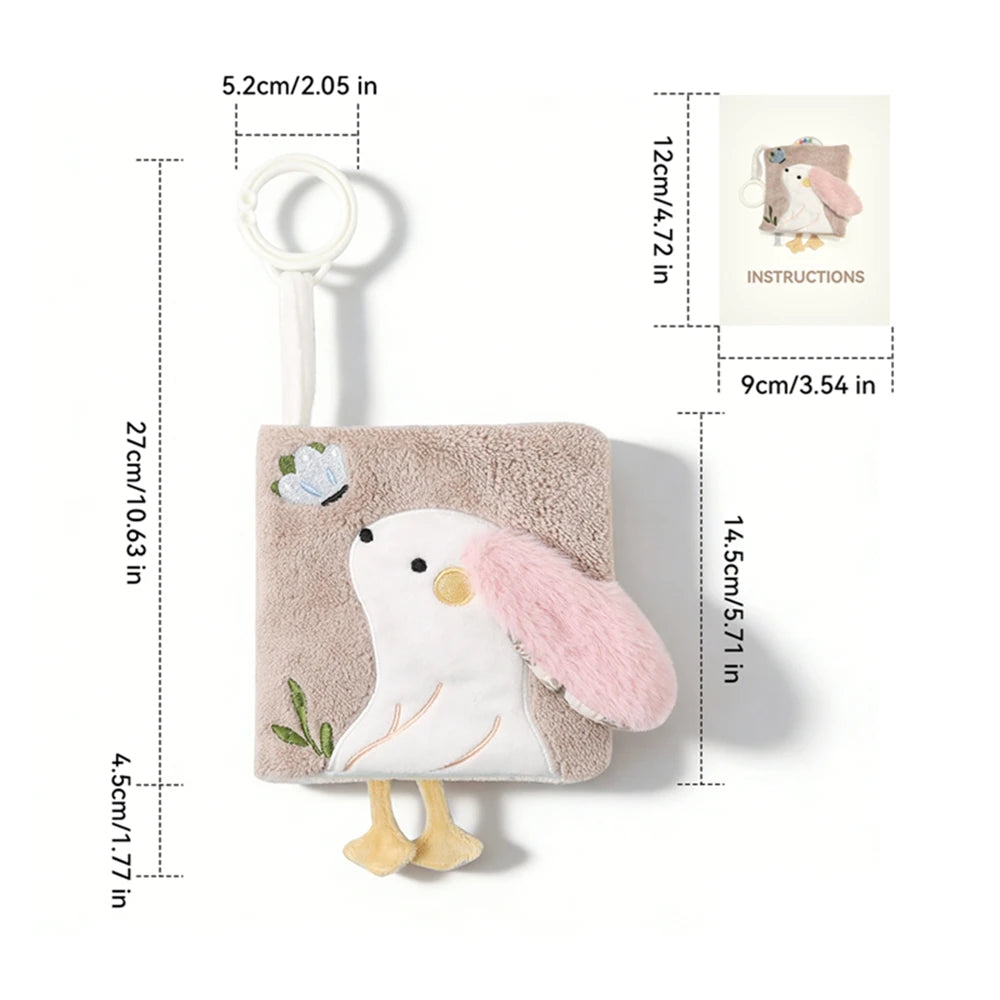 Montessori Cloths Toys Magic Cotton Animal Tissue Box Kids Finger Exercise Cloth Busy Box Toys Baby Educational Activity Sensory