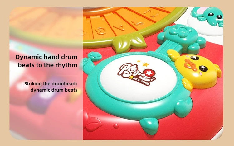 Kids Multifunctional Early Education Game Table Electric Train Baby Montessori Learning Busy Board Sensory Toys for Toddler Gift