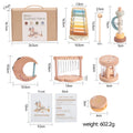 7pc Sets Music Toys for Children Music Instruments Girl Toys Wooden Cartoon Educational Instruments Children's Toys Instruments