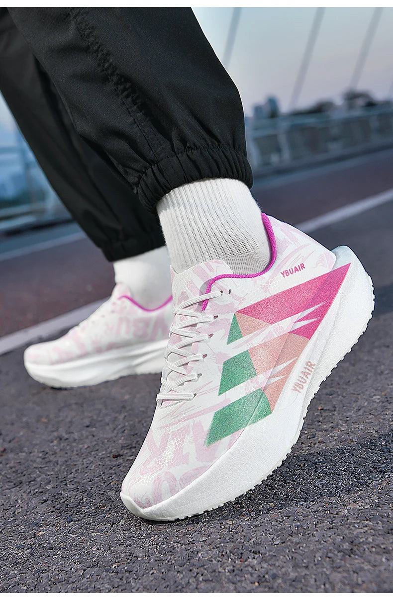 2026Men's Cushioning Running Shoes Lightweight Athletic Casual Sneakers Male Non-Slip Sports Shoes Outdoor Travel Walking Shoes