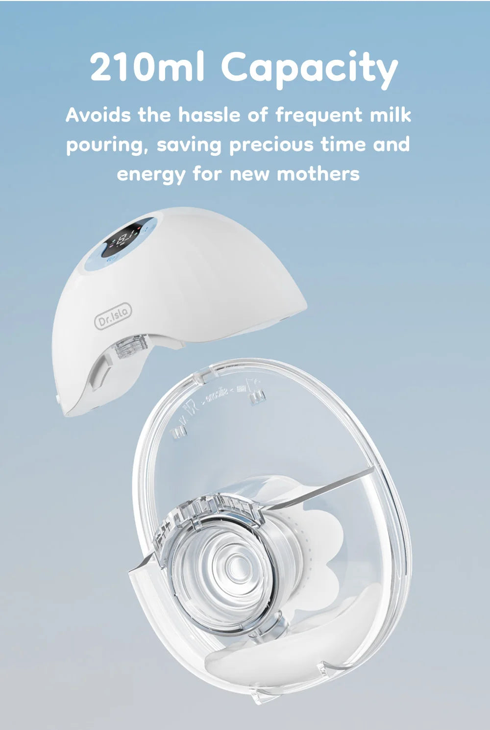 MAMIJOY 2PCS Wearable Breast Pump 4 Modes & 36 Levels Portable Electric Breast Pumps Comfort Milk Collector Hands Free Low Niose
