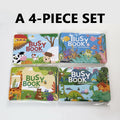 Busy Book for Toddlers Ages 2-6 Quiet Book Preschool Learning Activity Reusable Sticker & Velcro Matching Montessori Fine Mot