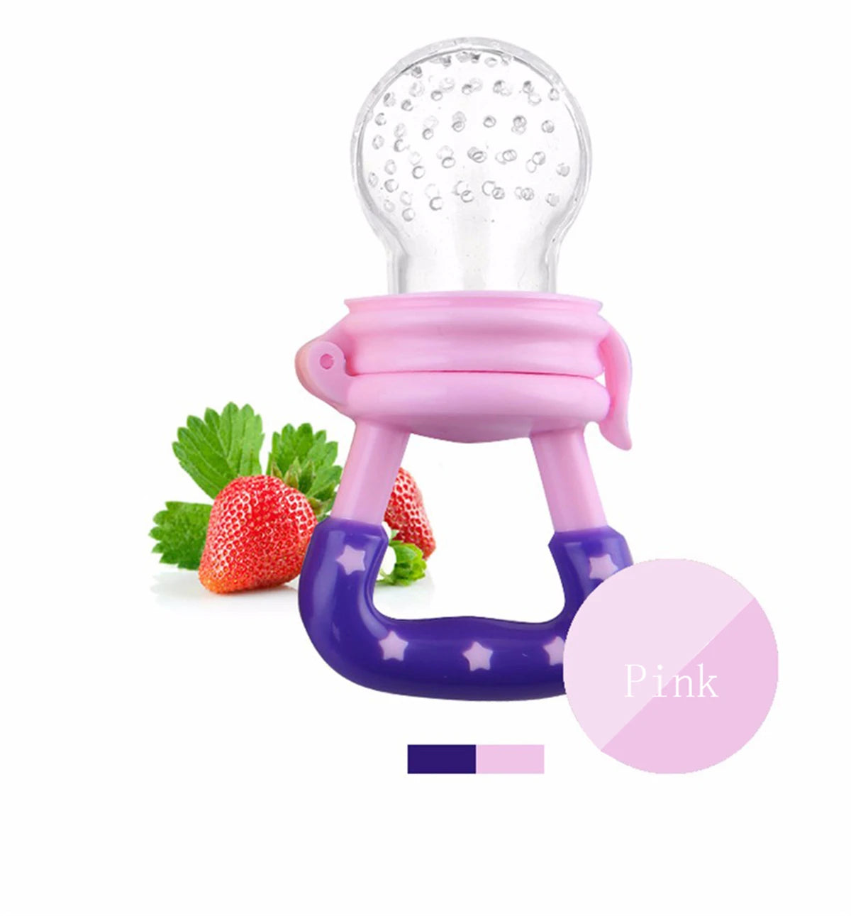 Mommy And Angel 1 Pcs Fruit and Vegetable Teether Cereal Food Supplement Feeder Silicone Chew Baby Feeding Tableware