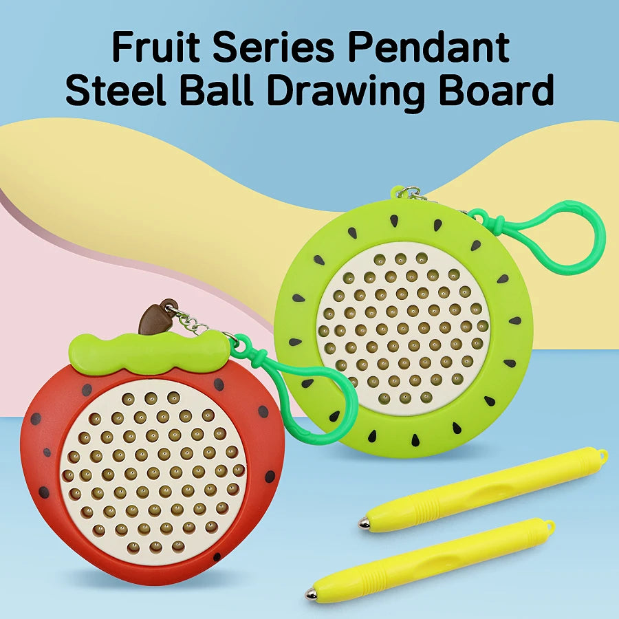 Magnet Ball Drawing Board Kids Magnet Tablet Sketch Pad With Magnetic Stylus Montessori Education Travel Activities Magnet Toy