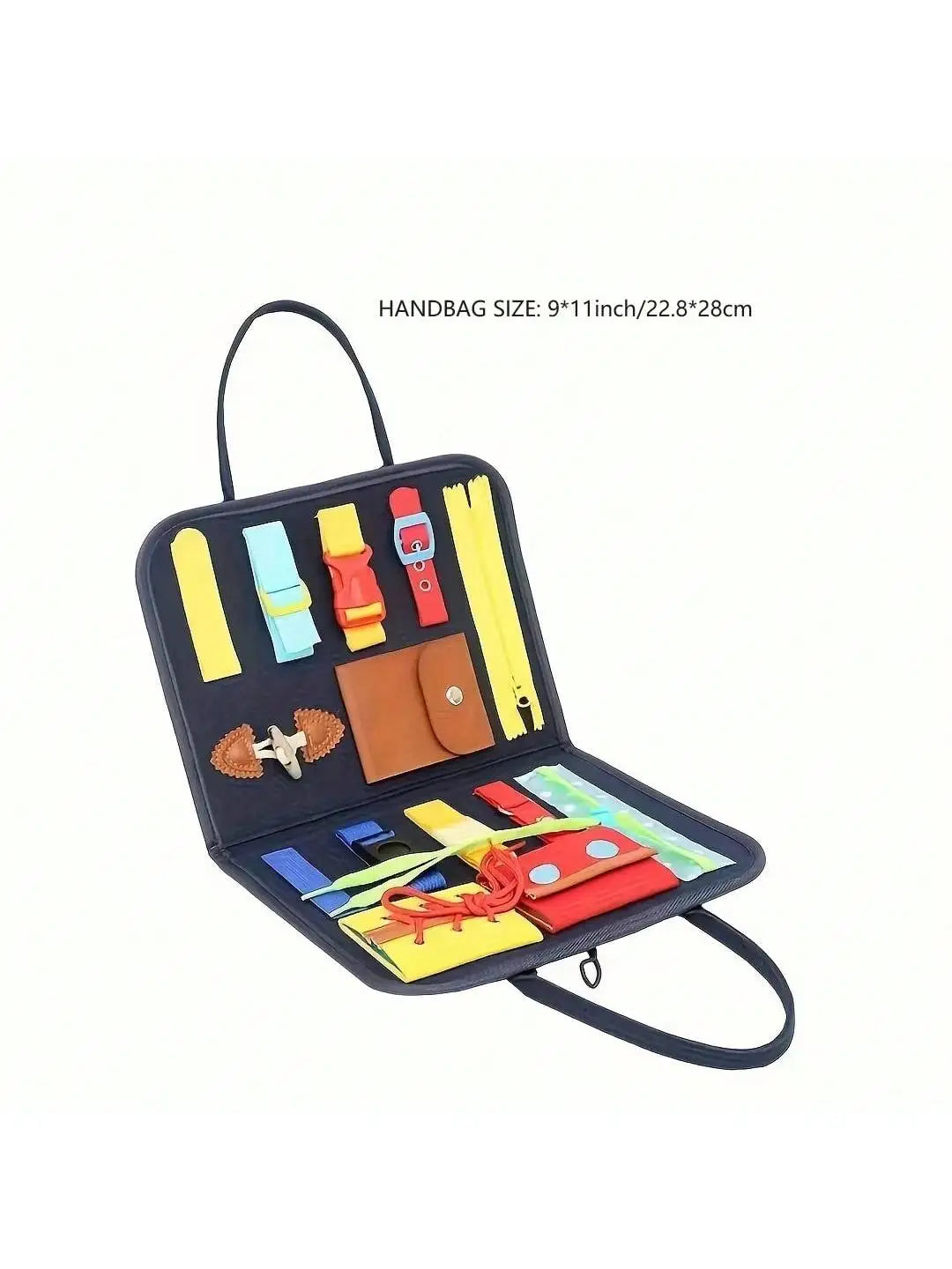 KeillyNannies Quiet Book /Portable Sensory Learning Toy for Toddlers