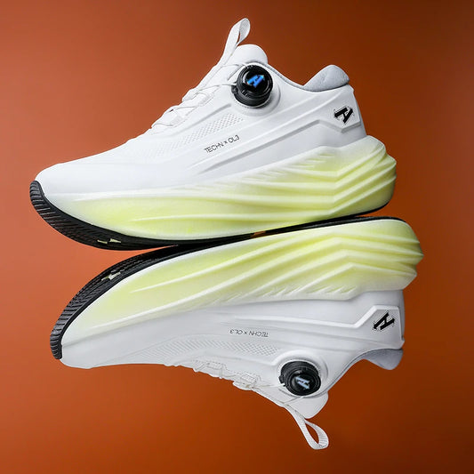 2026 Men's Running Shoes Cushioning Athletic Sneakers Lightweight Jogging Shoes Quick-Lace Breathable Trainers Sports Footwear