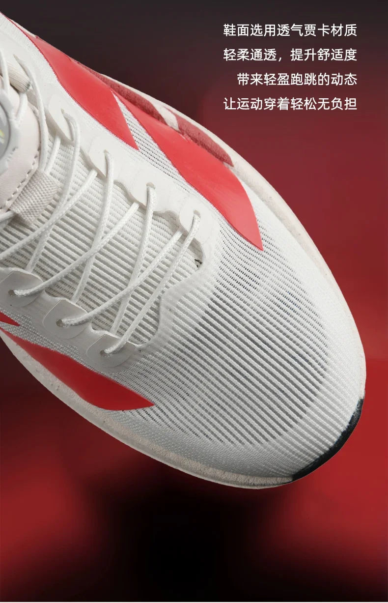 Marathon Carbon Plate Running Shoes Rotary Buckle Supercritical Foam Ultra Light Athletic Shoes Unisex Training Jogging Sneakers