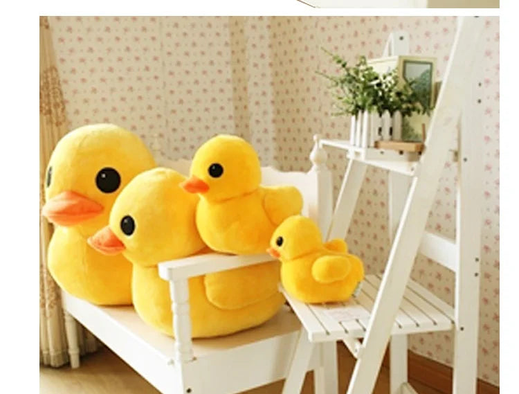 Big Yellow Duck Mini Plush Dolls Toy Cute Soft Cartoon Stuffed Animal Toys Birthday Gifts for Children Kids Baby festival Girl