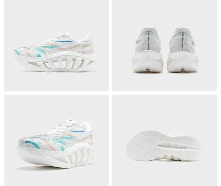 Xtep Light Boat MAX Male Lightweight Rebound Height-Increasing Stronger Propulsive Force Running Shoes 874219110095