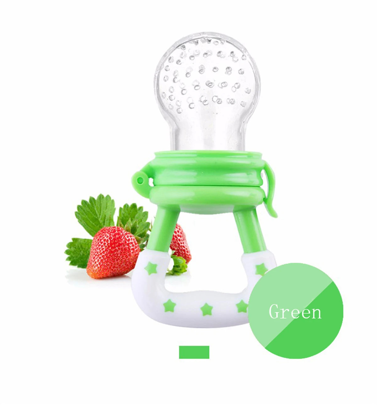Mommy And Angel 1 Pcs Fruit and Vegetable Teether Cereal Food Supplement Feeder Silicone Chew Baby Feeding Tableware