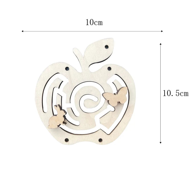 Montessori Busy Board Accessories Wooden Toy Combination Matching Doorbell Gear Graphics Educational Toy Education Trainig Toy