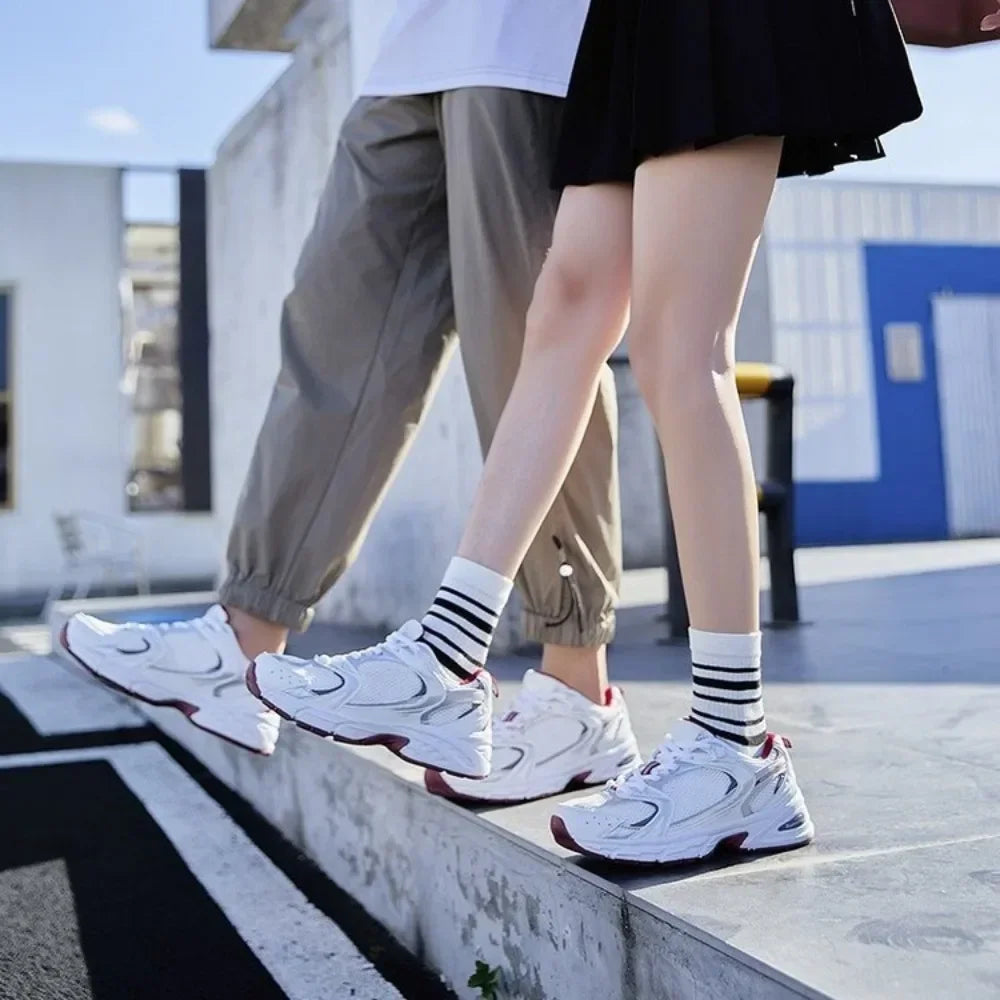 Casual Running Round Toe Sports Women's Breathable Mesh Sports Shoe Are Lightweight Comfortable Low Tie Shoes for Outdoor Hiking