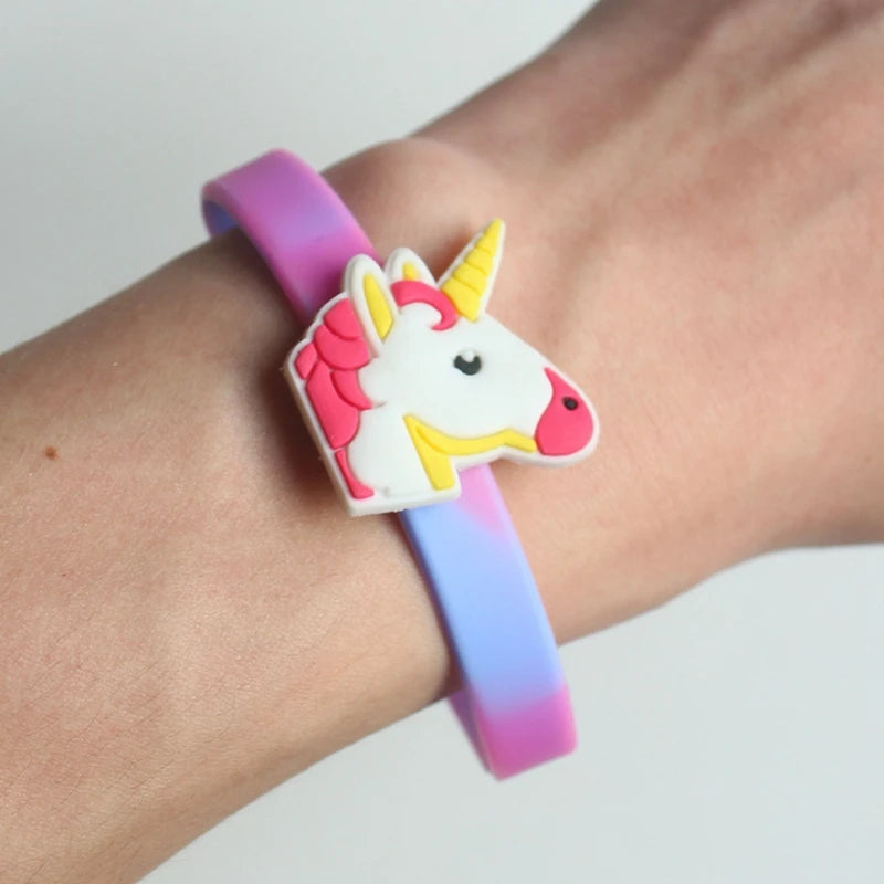 10/20PCS Unicorn Bracelet Kids Birthday Party Gifts Girl Unicorn Party Favor Gifts Kids Giveaways Wedding Party Gift Bag Filler