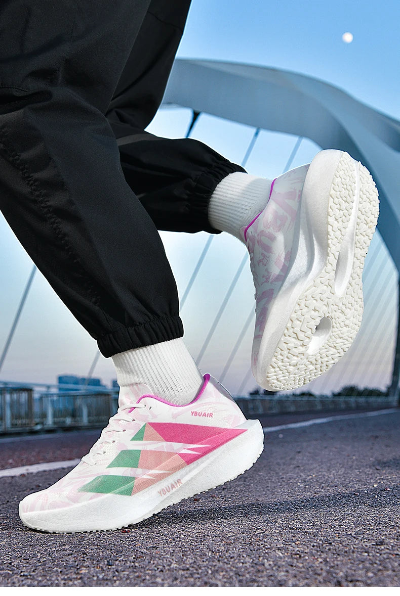 2026Men's Cushioning Running Shoes Lightweight Athletic Casual Sneakers Male Non-Slip Sports Shoes Outdoor Travel Walking Shoes