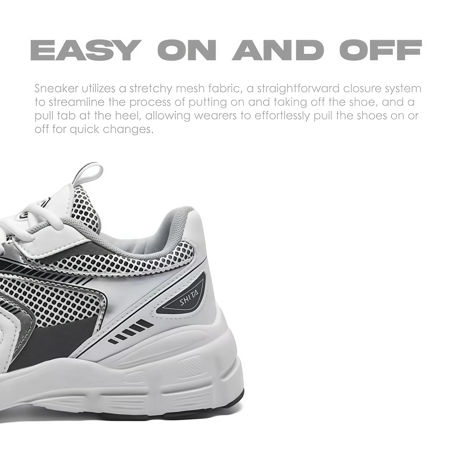 Retro Chunky Sneakers Men Women Y2K Aesthetic Running Breathable Mesh Sport Footwear Vintage White Platform Casual Dad Shoes