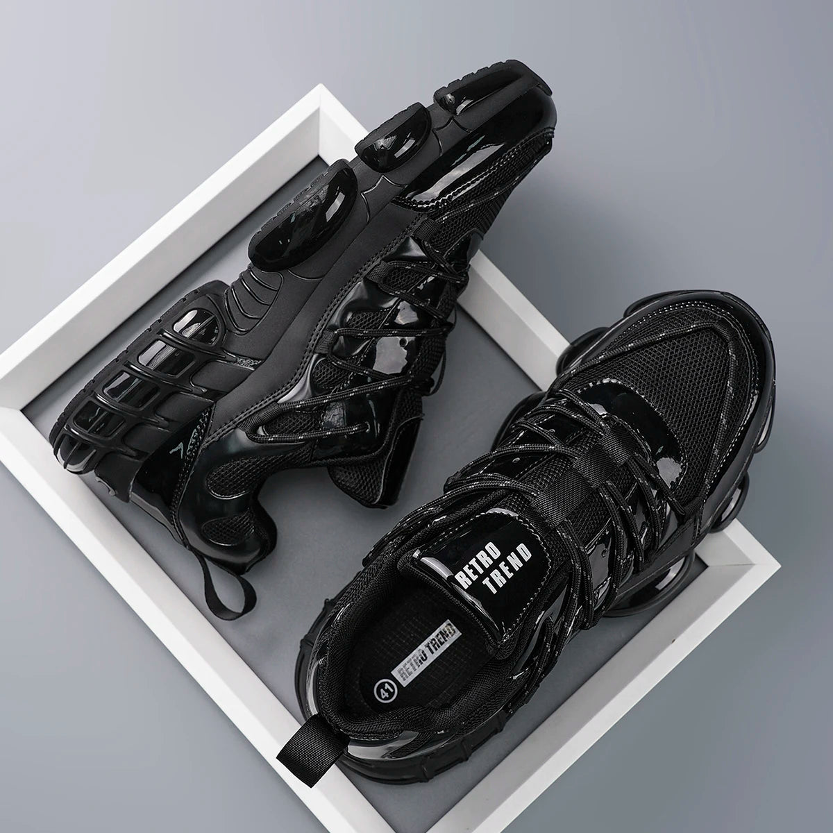 Men's Large Size Sports Shoes Outdoor Hiking Running Comfortable Casual Versatile Fashionable Training Shoes for Couples