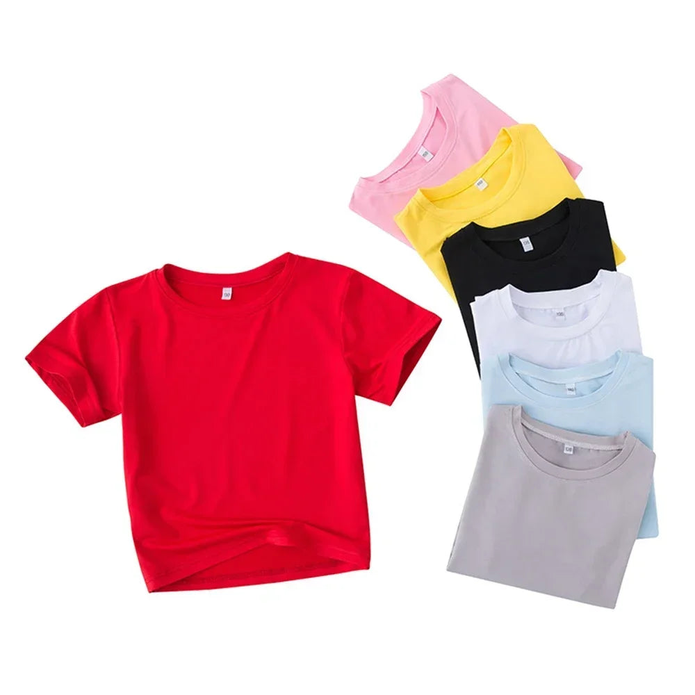ICON print  2-12 Years Boys Girl  Children Clothes T-shirts+ Shorts Sets Casual Short Sleeve shorts suits