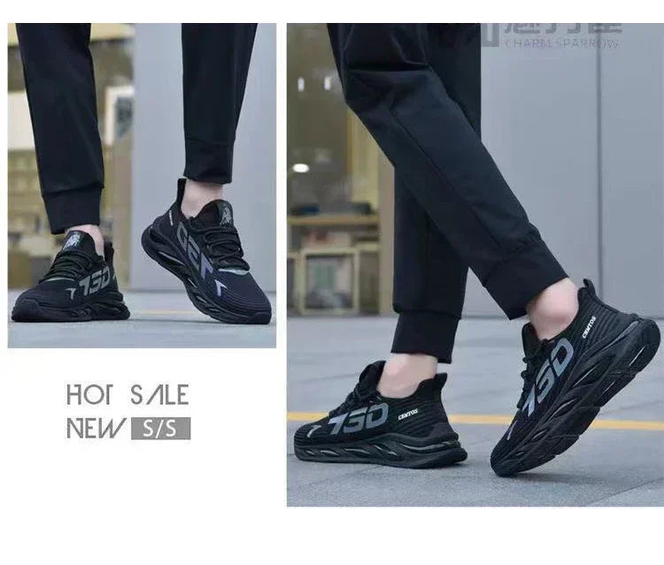 New 2026 high-quality fashionable casual shoes sports shoes running shoes men's lightweight outdoor men's breathable shoes