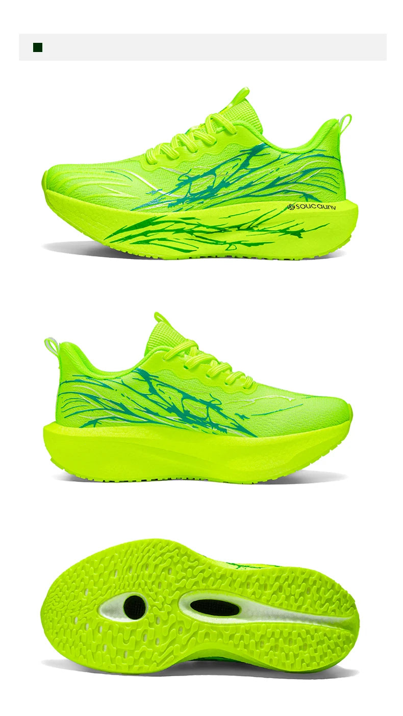 Marathon Running Shoes Men Carbon Board Speciality Sports Breathable Lightweight Women's Comfortable Athletic Nonskid Sneakers