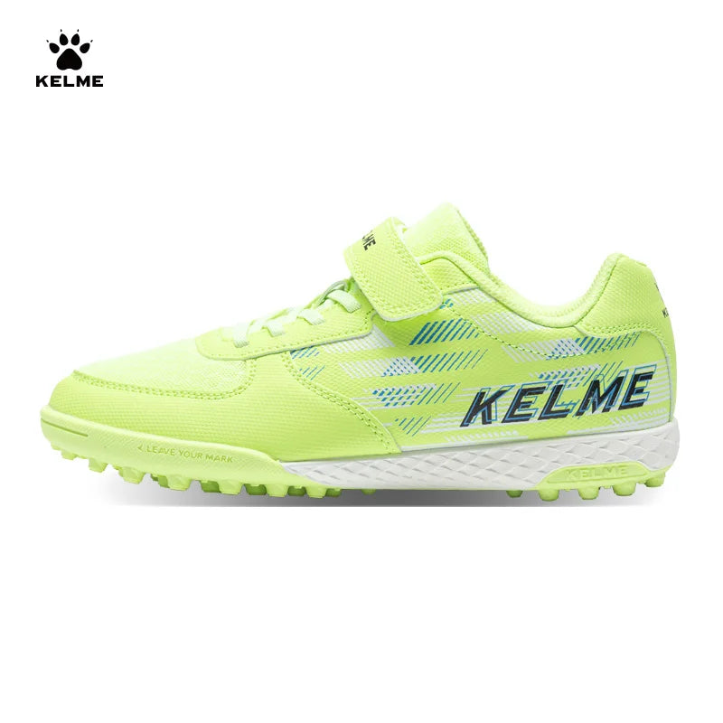 KELME Children's Football Boot  Boys And Girls TF Soccer Shoes Artificial Grass Anti-Slippery Youth AG Sports Training Shoes